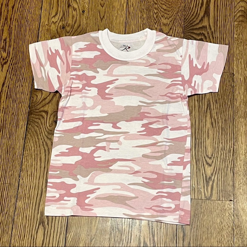 Rothco Kids Pink Camouflage T-shirt